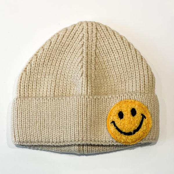 Smile Baby Hat with Patch