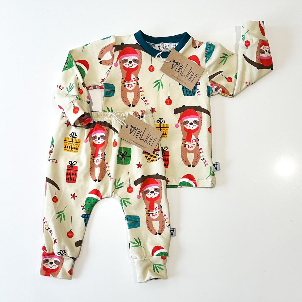 RTW - Baby Legging - festive sloth