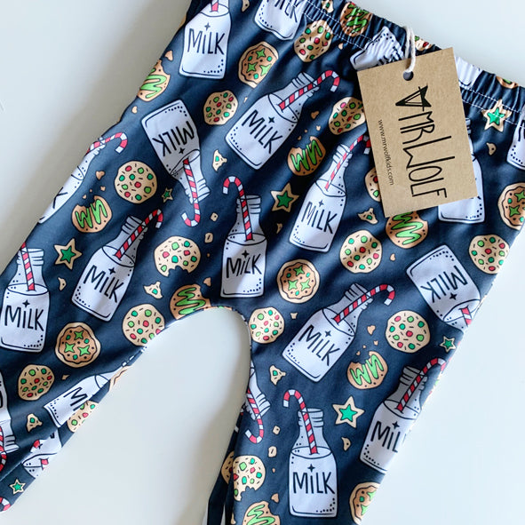 RTW - Baby Legging - Christmas Milk & Cookies