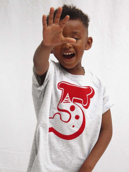 5th Birthday T - Circus Font