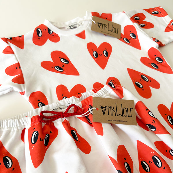 Heart Face Sweatshirting