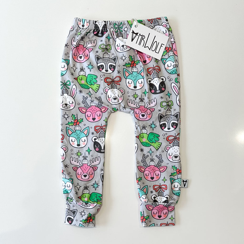 SALE - Baby Legging - Grey Baubles