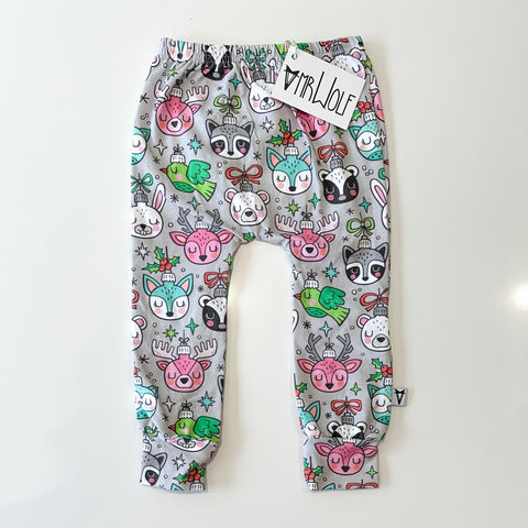 SALE - Baby Legging - Grey Baubles
