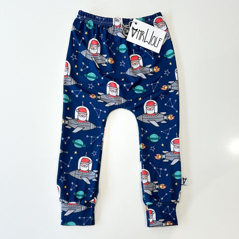 SALE - Baby Legging - Space Santa