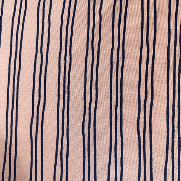 Cinnamon Stripe Sweatshirting