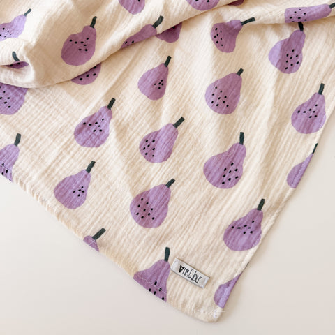 Muslin Blankets - Pears