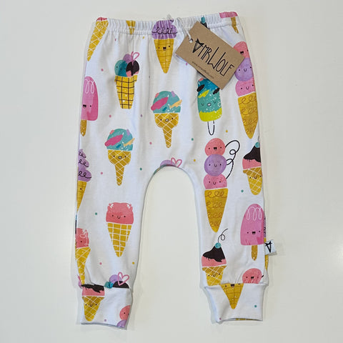 SALE -baby leggings - ice creams