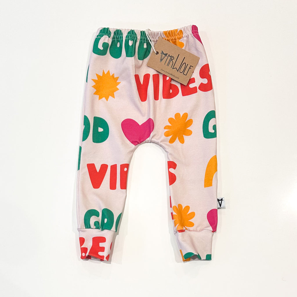 SALE -baby leggings - good vibes