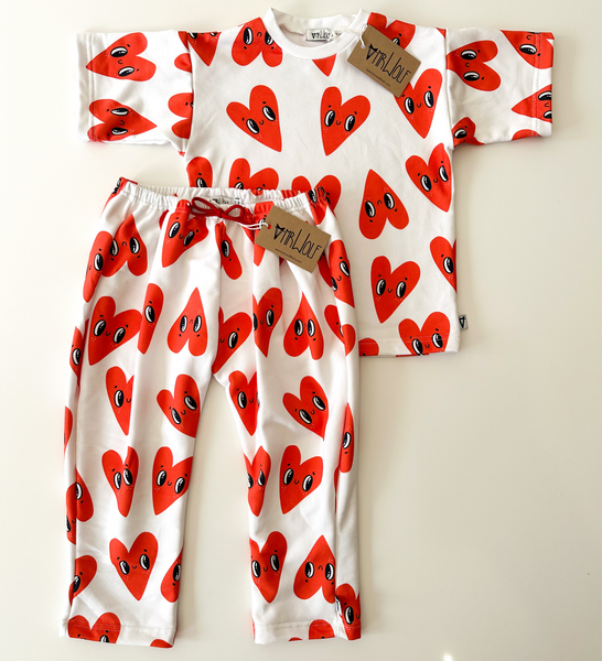 Heart Face Sweatshirting