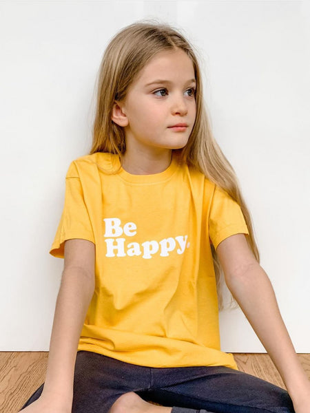 Positivitee - Be Happy - Yellow