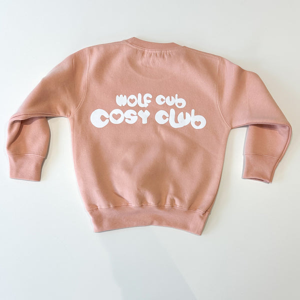 Track Suit - Wolf Cub Cosy Club - Dusky Pink