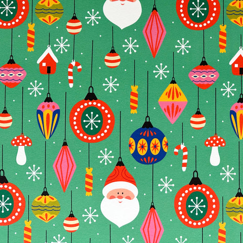 Green Christmas Decs