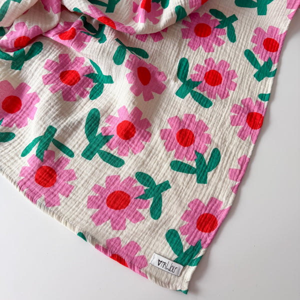 Muslin Blankets - Flowers