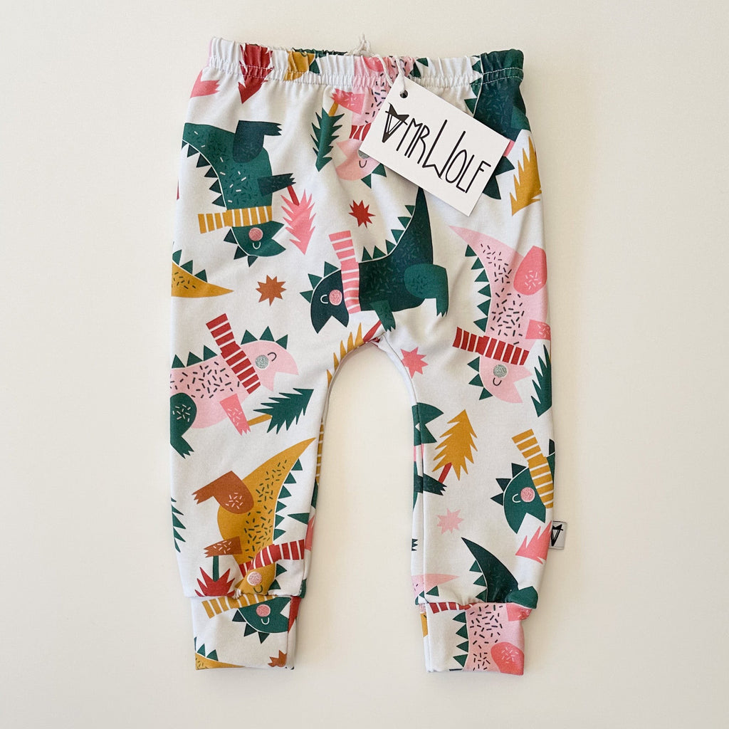 SALE - Baby Legging - Dino and Trees