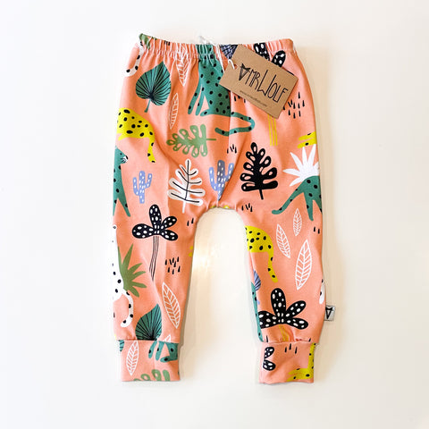 SALE -leggings 3m-9y- Leopards on Pink