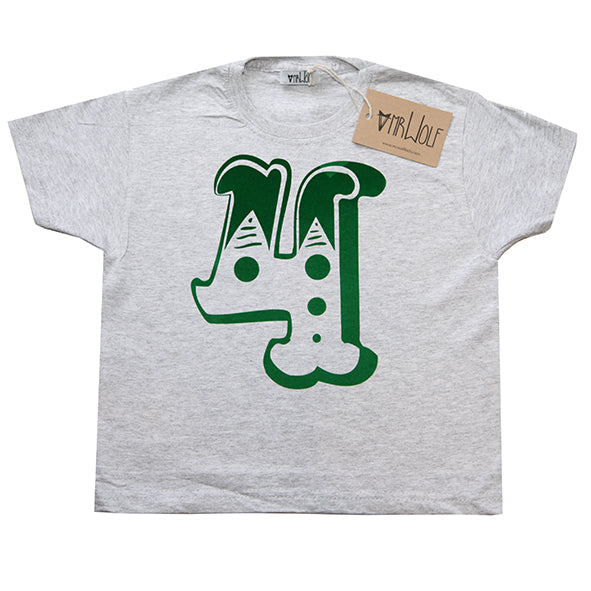 4th Birthday T - Circus Font