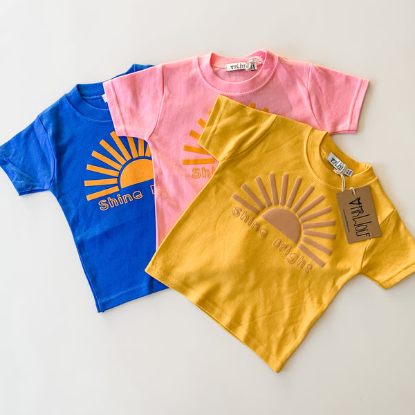 Shine Bright T-shirt - Yellow