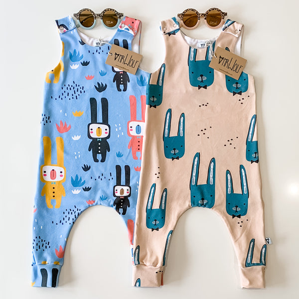 Bunnies in Rompers