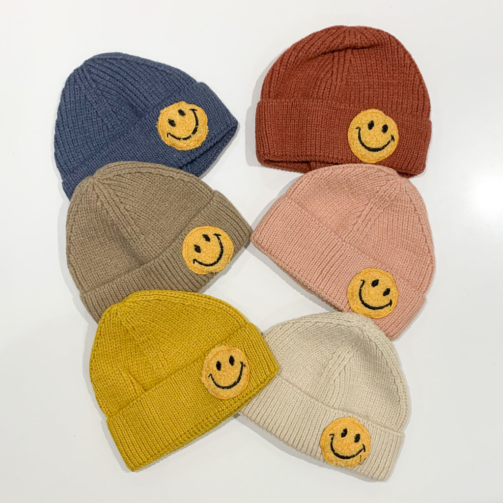 Smile Baby Hat with Patch