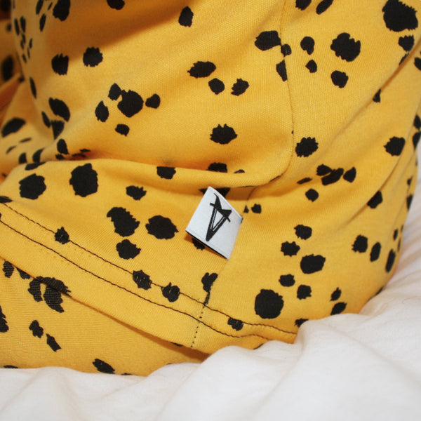 Lounge Set - Yellow Dalmatian Spots