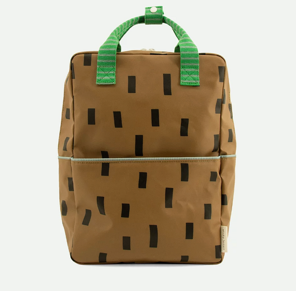 SALE - Large Backpack Sprinkles - Greens - was £50 now £35