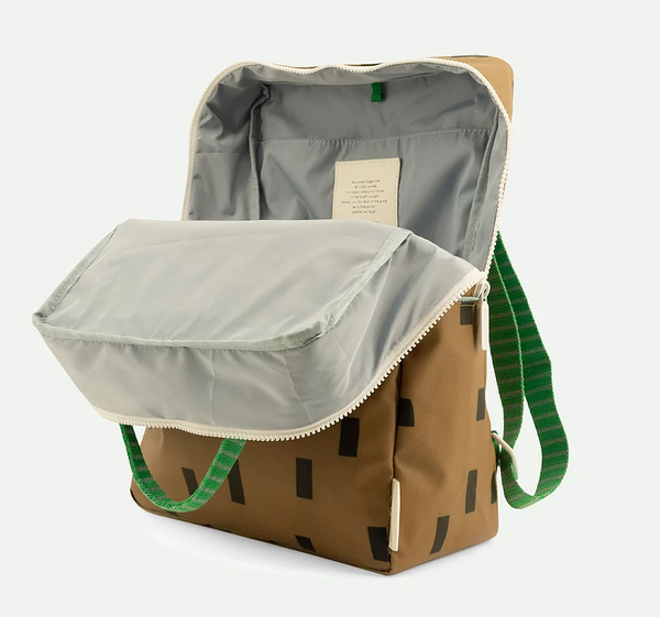SALE - Large Backpack Sprinkles - Greens - was £50 now £35