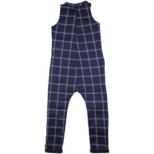 Bertie Jumpsuit - Navy Check
