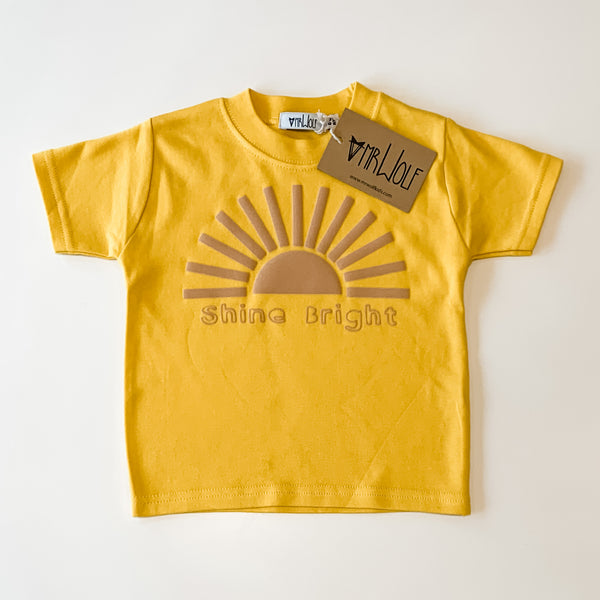 Shine Bright T-shirt - Yellow