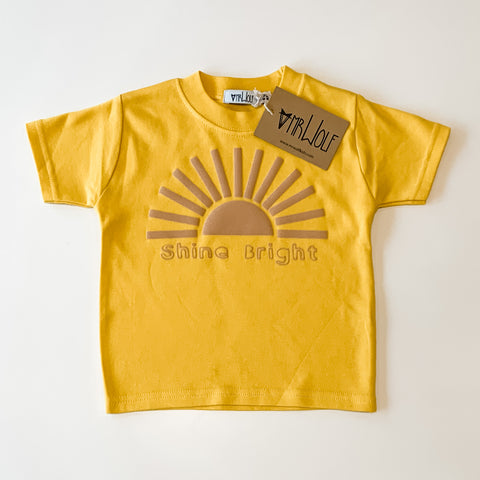 Shine Bright T-shirt - Yellow