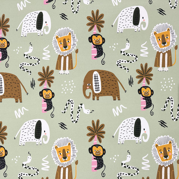 Hand drawn jungle animals