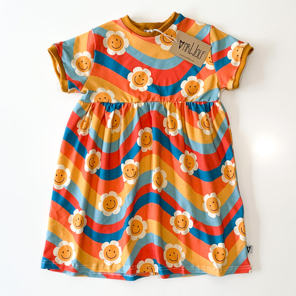 Psychedelic Flowers - Retro