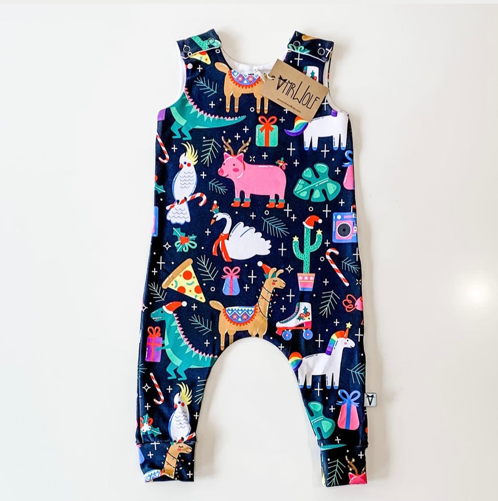 RTW - Romper - crazy Christmas fun