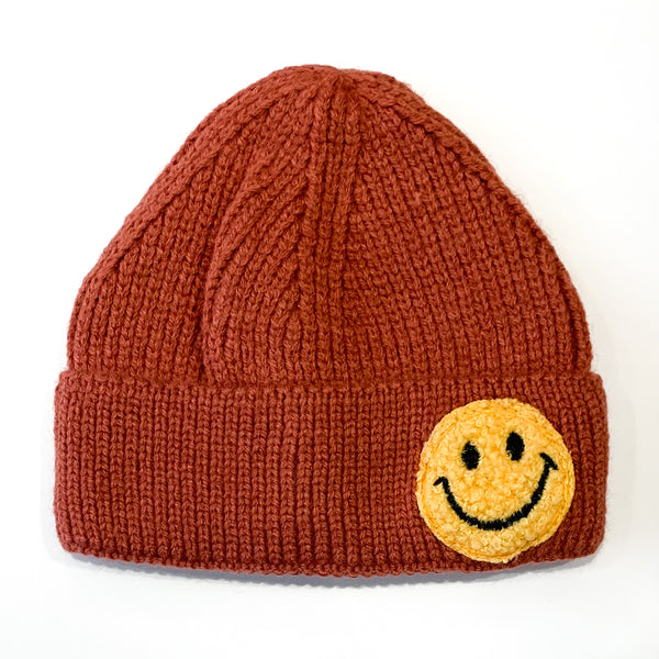Smile Baby Hat with Patch