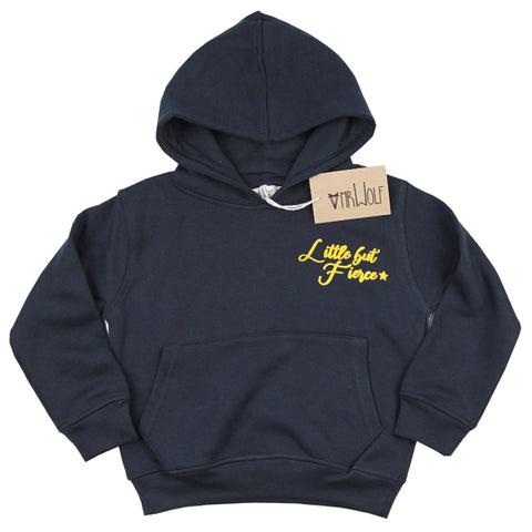 Hoody Black - Little but Fierce