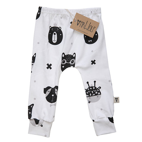 Baby Legging - Monochrome Friends