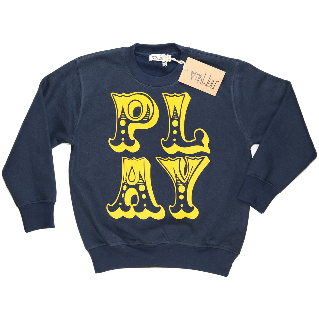 Sweatshirt Navy - Play
