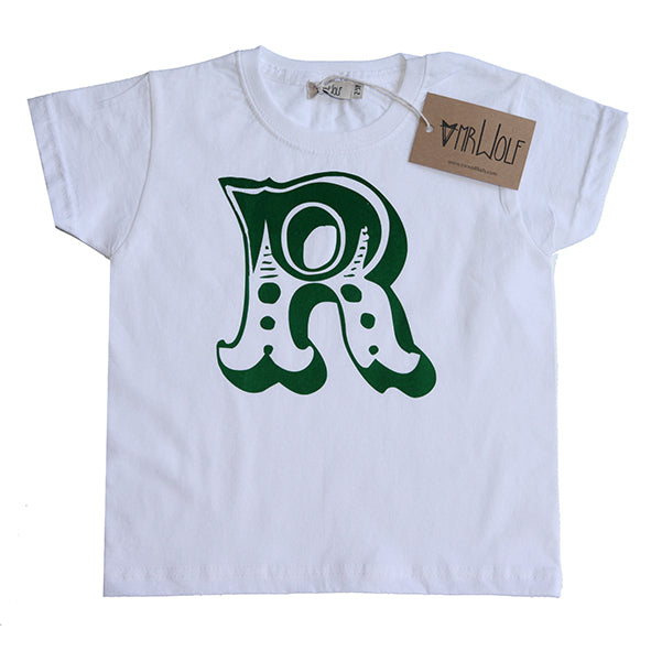 Circus Letter T-Shirt - White